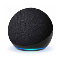 Parlante inteligente Amazon Echo Dot 5, Alexa, Wi-Fi, Bluetooth, sonido mejorado, negro