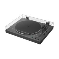 Tocadiscos Sony PS-LX3BT Bluetooth, automático, 33/45 RPM, USB, cubierta antipolvo, negro