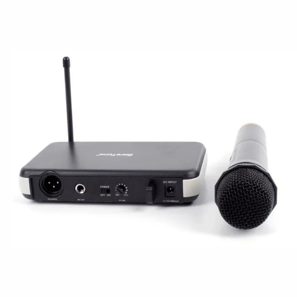Imagen 2 del producto Micrófono inalámbrico Baretone WM-1801, UHF, cardioide, hasta 60 m, hasta 8 horas, negro