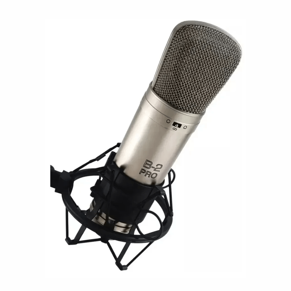Imagen 2 del producto Micrófono de condensador Behringer B-2 Pro, cardioide, conexión XLR, 20 Hz-20 kHz, Phantom Power 48V, plateado