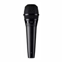 Micrófono dinámico Shure PGA57-XLR, cardioide, conexión XLR, cable 4.57 m, negro