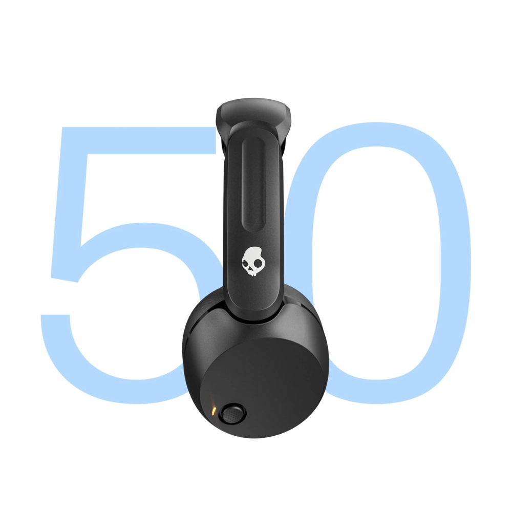 Imagen 2 del producto Audífonos Bluetooth on ear Skullcandy Icon 180, hasta 50 horas, control de música y llamadas, negro + lentes Bold