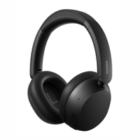 Audífonos con cancelación de ruido Xiaomi Redmi Headphones Neo M2546E1 over ear, hasta 72 horas, controles físicos y táctiles, negro