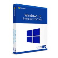 Licencia digital Microsoft Windows 10 Enterprise LTSC 2021 , 1 dispositivo, duración permanente