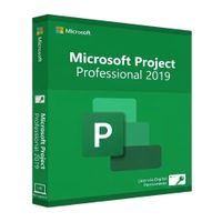 Licencia digital Microsoft Project Professional 2019 OEM, compatible con Windows 10 y 11, 1 dispositivo, duración permanente