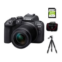 Cámara Mirrorless Canon EOS R10 + Lente RF-S 18-150mm IS STM + Kit Deluxe