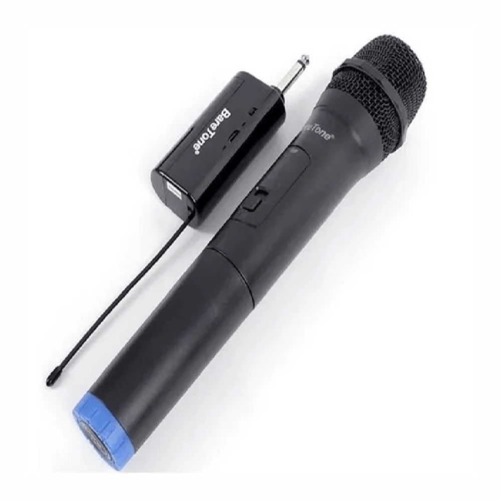 Imagen 2 del producto Micrófono inalámbrico Baretone WM-6501, dinámico cardioide, UHF, alcance de 30 a 40 m, salida Jack 6.3 mm, negro