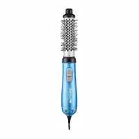 Cepillo eléctrico de aire caliente BaBylissPRO BNT21000PE, 1 1/4"", 2 velocidades, celeste