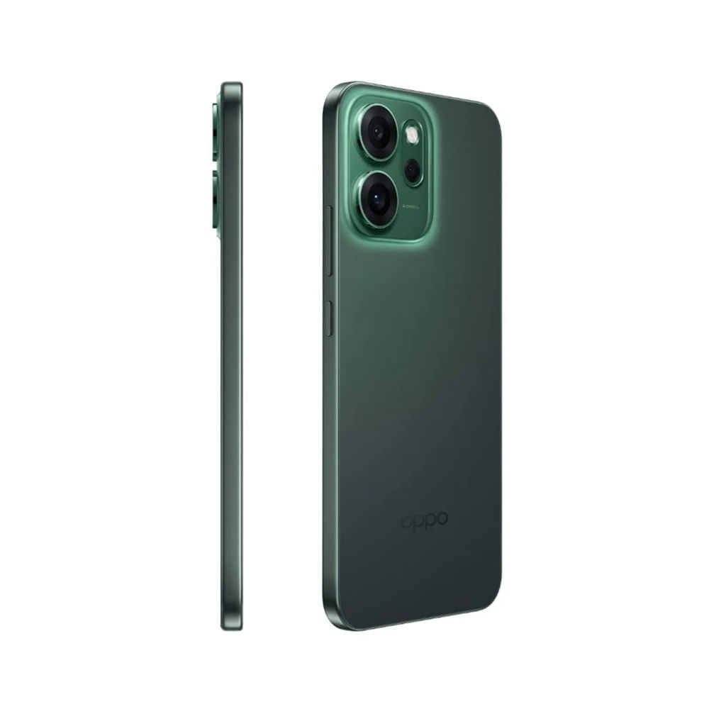 Imagen 2 del producto Celular Oppo Reno 14F 5G 256GB 12GB RAM, cámara 50MP, frontal 32MP, AMOLED 6.57"", verde