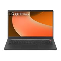 Laptop LG gram Book 15U55T-H.AAB4U1 Touch Display 15"", Intel Core Ultra 7-255U, 512GB SSD, 16GB RAM, Windows 11 Home, negro