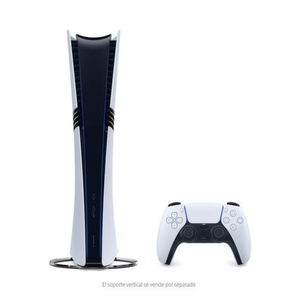 Imagen 2 del producto Consola PlayStation 5 Pro Digital 2 TB SSD, AMD Zen 2, GPU RDNA 2, 16 GB RAM, mando DualSense y cables