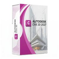 Licencia digital Autodesk Civil 3D 2027, 1 dispositivo, compatible con Windows 10 y 11, duración 1 año