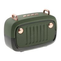Parlante bluetooth Oppo BS-32D, 3W, hasta 10 horas de reproducción, verde