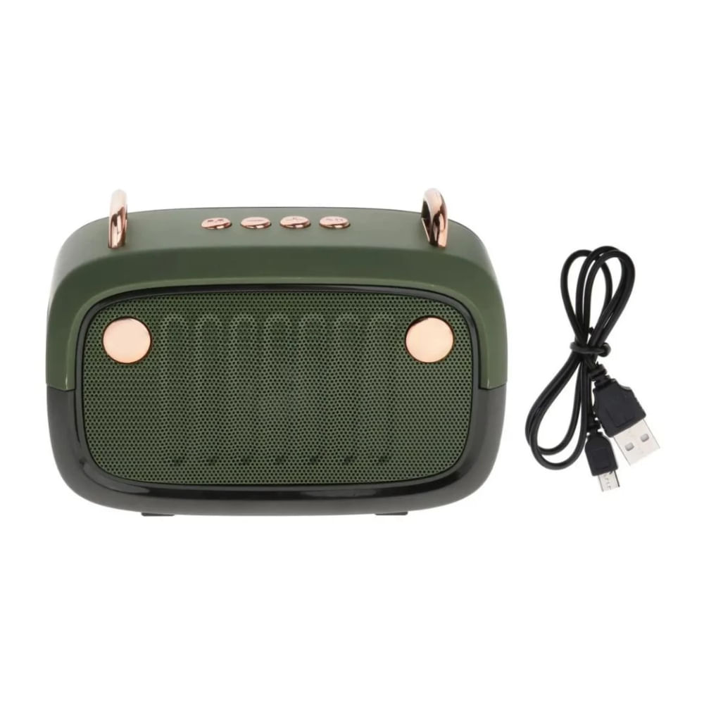 Imagen 2 del producto Parlante bluetooth Oppo BS-32D, 3W, hasta 10 horas de reproducción, verde