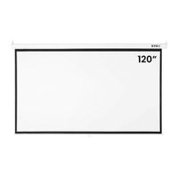 Pantalla ecran manual Evox 120"", formato16:9, blanco