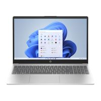 Laptop HP 15-fd0107dx 15.6"" Touch, Intel Core i7-1255U, 512GB SSD, 16GB RAM, Windows 11, natural silver