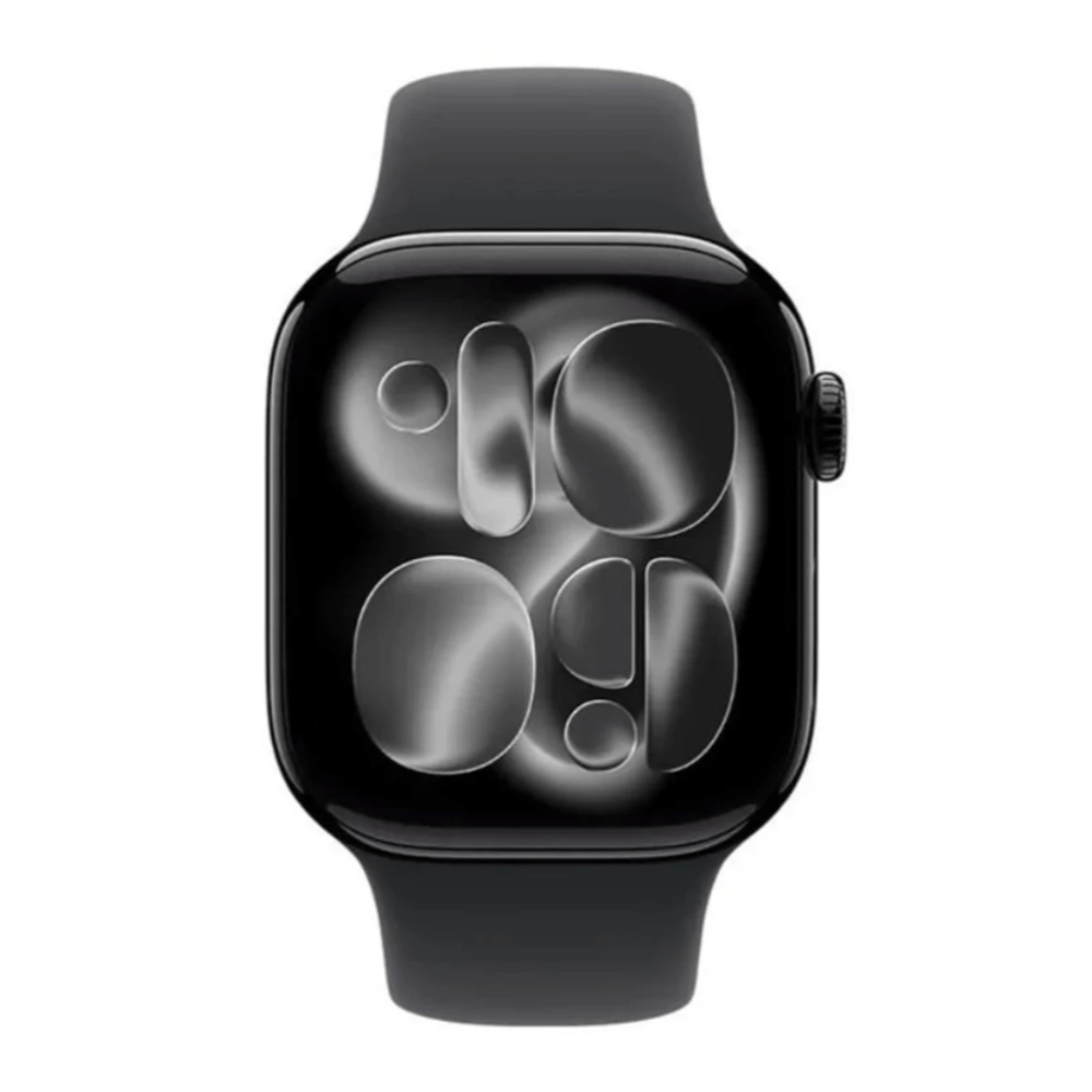 Imagen 2 del producto Apple Watch Series 11 GPS 46mm, OLED LTPO3, resistente al agua hasta 50 m, IP6X, batería hasta 24 horas, correa M/L, Jet Black