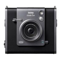 Cámara instantánea híbrida Fujifilm Instax Wide Evo, pantalla LCD, flash automático, tamaño de imagen de 6.2cm x 9.9cm, black