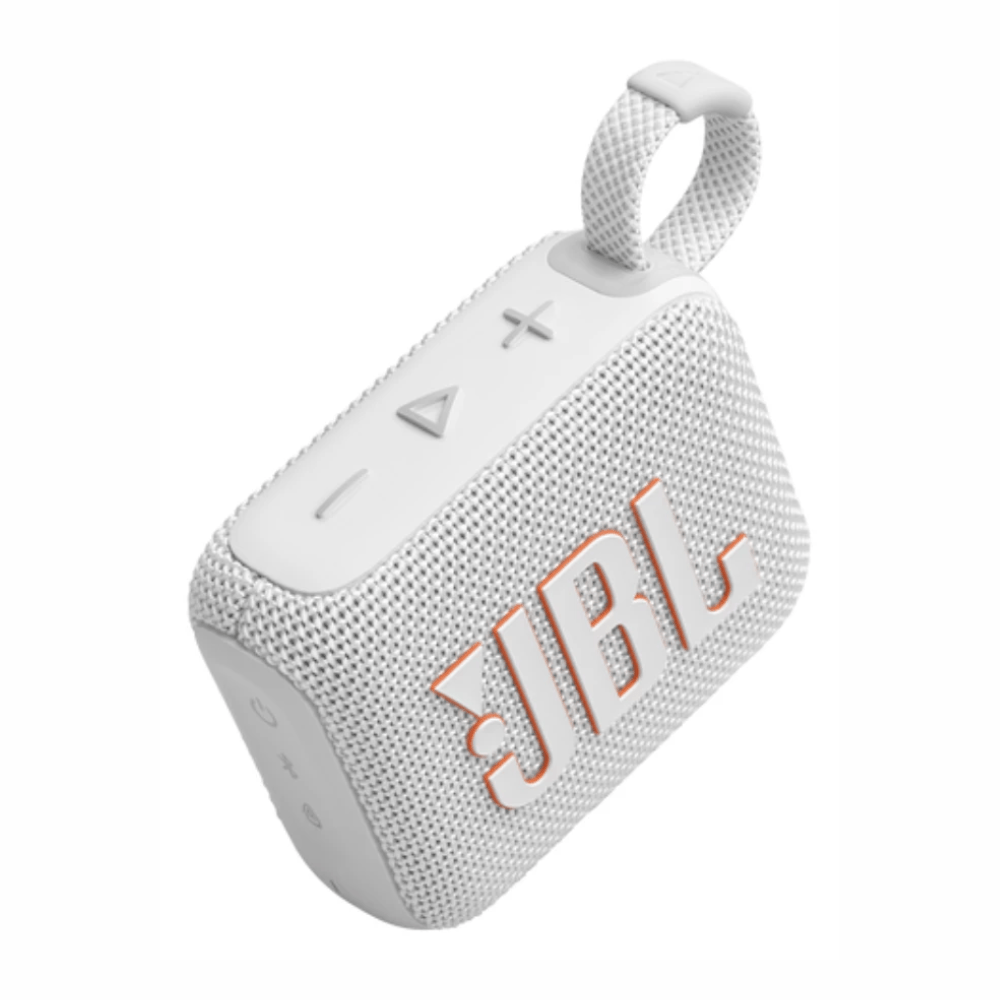 Imagen 2 del producto Parlante Bluetooth JBL GO 4, 4.2 W RMS, resistente al agua IP67, hasta 7 horas, blanco