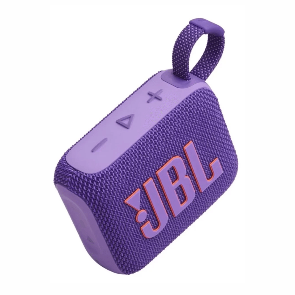 Imagen 2 del producto Parlante Bluetooth JBL GO 4, 4.2 W RMS, resistente al agua IP67, hasta 7 horas, morado