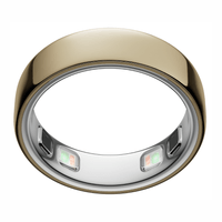 Anillo inteligente OURA Ring 5, talla 12, monitoreo de salud, Bluetooth, dorado