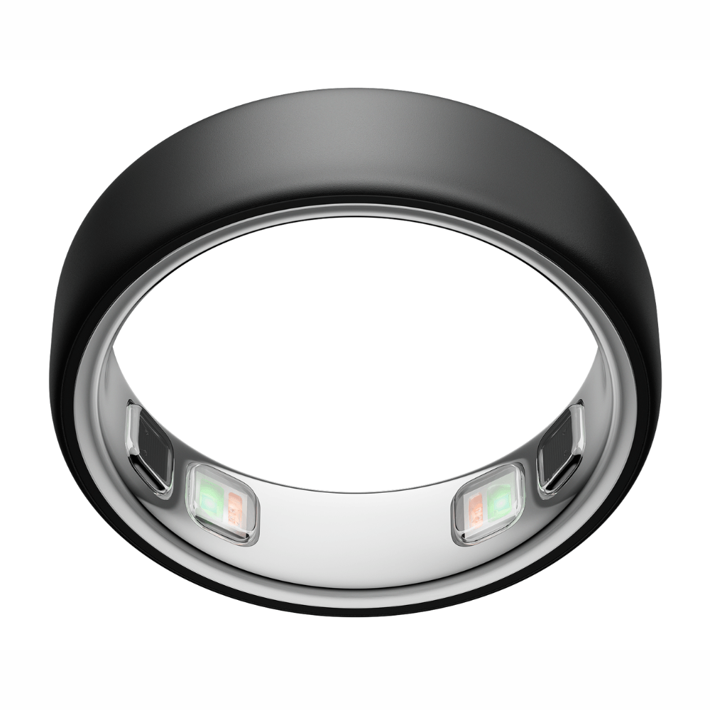 Imagen 1 del producto Anillo inteligente OURA Ring 5, talla 8, monitoreo de salud, Bluetooth, negro mate