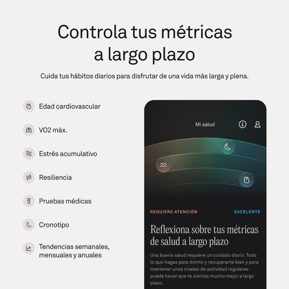 Imagen 2 del producto Anillo inteligente OURA Ring 5, talla 12, monitoreo de salud, Bluetooth, negro mate