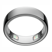 Anillo inteligente OURA Ring 5, talla 10, monitoreo de salud, Bluetooth, plata