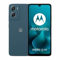 Celular Motorola Moto G06 256GB, 4GB RAM, cámara trasera 50MP, frontal 8MP, 6.88"", azul