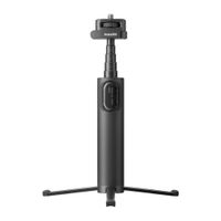Palo selfie plegable 2 en 1 Insta360, longitud máx. 58.5cm, aluminio, negro