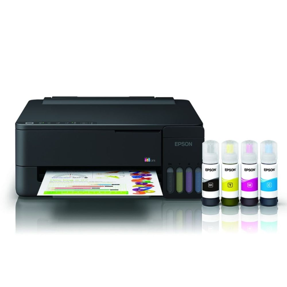 Impresora Epson EcoTank L1350 Wi-Fi, inyección de tinta, tanque recargable, hasta 33 ppm, negro