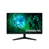 Monitor gamer plano Samsung Odyssey G5 27"", IPS, QHD, 200Hz, 1ms, 2 HDMI + DisplayPort