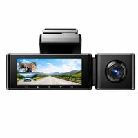 Cámara para auto AZDOME M550 Pro 4K, triple frontal, interior y trasera, GPS, Wi-Fi, microSD 64GB y hardwire kit