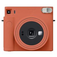 Cámara instantánea Fujifilm Instax Square SQ1, flash integrado, tamaño de imagen 6.2 cm x 6.2 cm, terracota orange