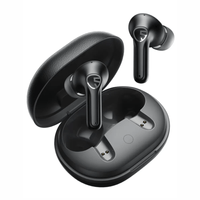 Audífonos Bluetooth true wireless SoundPeats T3 Pro con cancelación de ruido, IPX4, hasta 28 horas, negro