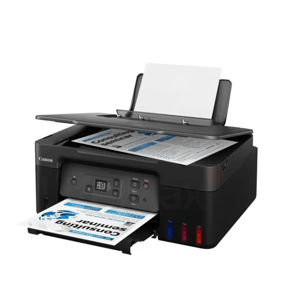 Imagen 2 del producto Impresora multifuncional Canon PIXMA G2170, sistema continuo, USB + papel fotográfico A4 de regalo