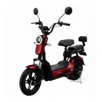 Bicimoto eléctrica Futur Oxen 14"", autonomía 35km, vel. 25km/h, 350W, rojo