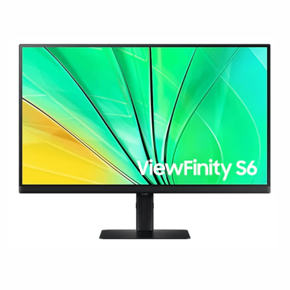 Monitor plano Samsung ViewFinity S6 27", IPS, 2K 2560 x 1440, 100 Hz, 5 ms, HDMI, negro