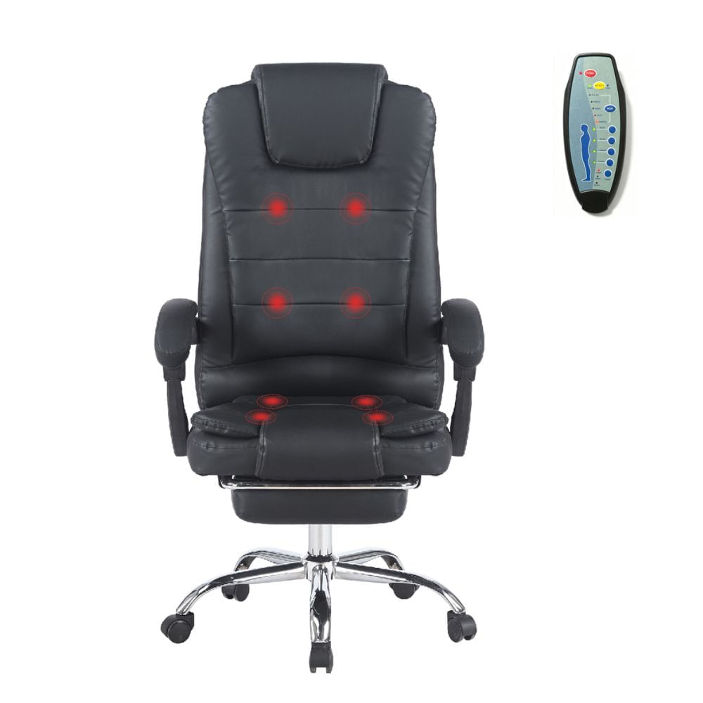 Imagen 2 del producto Silla gerencial ergonómica G-ergonomic Relax Pro 8 Vibromasajes, reclinable 150°, negro