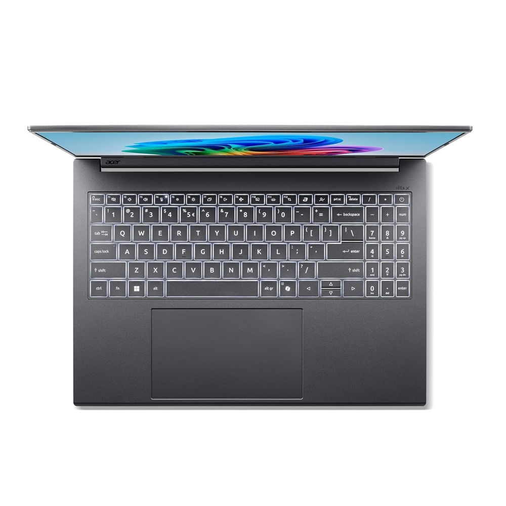 Imagen 2 del producto Laptop Acer Aspire A14-52MT-59DP Touch, 14"", Intel Core Ultra 5-226V, 1TB SSD, 16GB RAM, Win 11 Home, gris oscuro