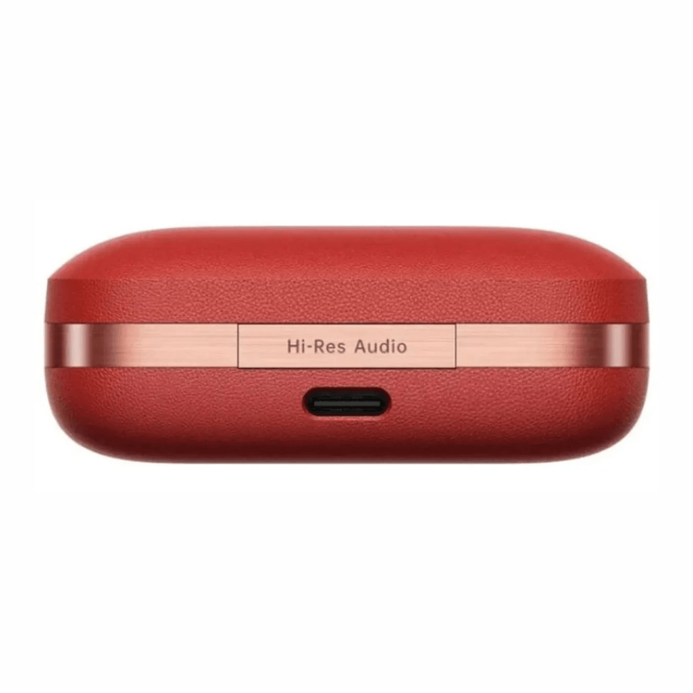 Imagen 2 del producto Audífonos true wireless Realme Buds Air 7 Pro, cancelación de ruido ANC, IP55, hasta 48 horas, rojo