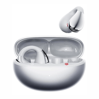 Audífonos open ear QCY Crossky C30S, Hi-Res Audio, LDAC, IPX5, hasta 40 horas, plateado