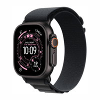 Apple Watch Ultra 3 49mm GPS + Cellular, Retina LTPO3 OLED 1.98"", watchOS 26, 64GB, correa black Alpine M, black titanium