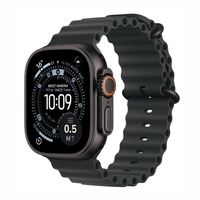 Apple Watch Ultra 3 49mm GPS + Cellular, Retina LTPO3 OLED 1.98"", watchOS 26, 64GB, correa black Ocean M, black titanium