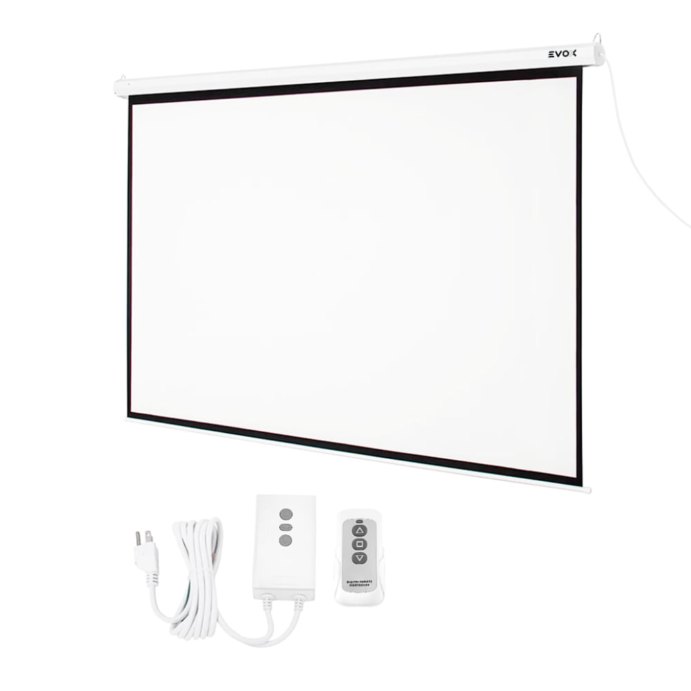 Imagen 2 del producto Ecran eléctrico 120"" Evox, retráctil, blanco