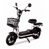 Bicimoto eléctrica Motare Happy, autonomía 25-35km, vel. 25km/h, 350W, negro
