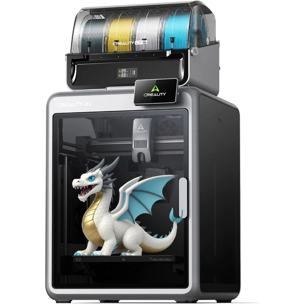Imagen 2 del producto Impresora 3D Creality K2 Combo FDM, volumen de impresión 260 x 260 x 260 mm, nivelación automática y Wi-Fi