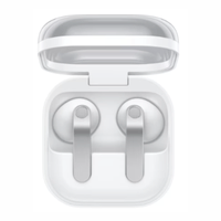 Audífonos true wireless Samsung Galaxy Buds4, cancelación de ruido ANC, IP54, hasta 30 horas, blanco