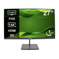 Monitor gamer plano Advance ADV-2755S 27"", IPS, Full HD, 144 Hz, 1 ms, entradas HDMI/DP