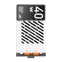 Luz LED Zhiyun Fiveray M40, compacta, 2700K - 6200K, CRI 96/TLCI 97, dimmer, batería recargable